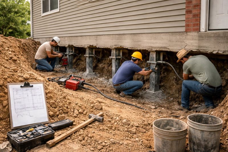Foundation Repair in Detroit Lakes, MN