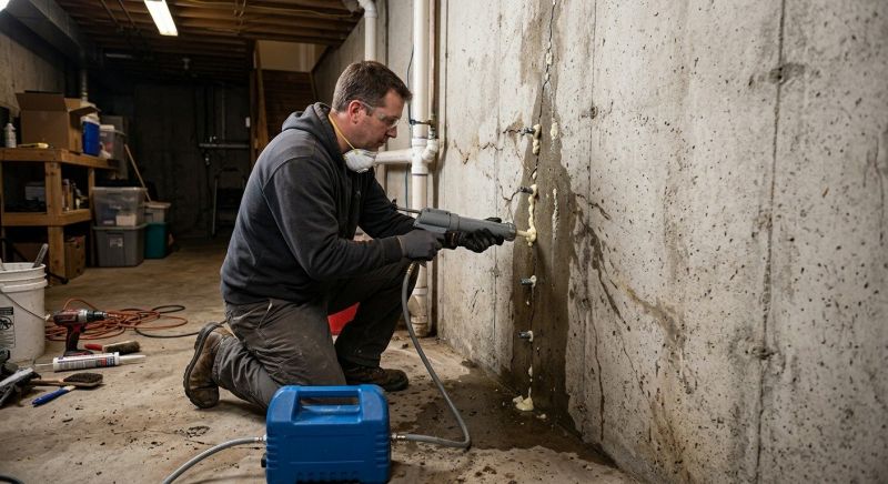 Basement Foundation Repair in Lake Park, MN