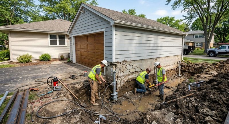 Basement Foundation Repair in Lake Park, MN