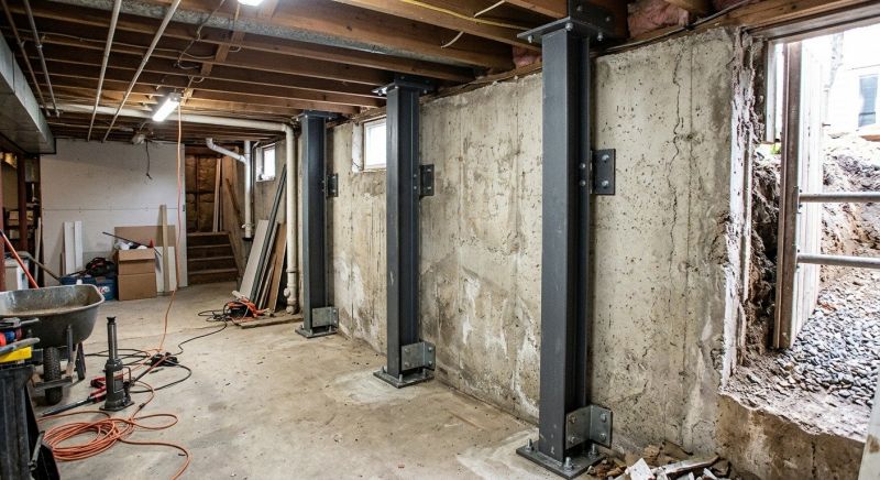 Basement Stabilization in Detroit Lakes, MN