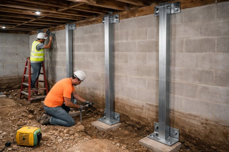 Basement Stabilization in Detroit Lakes, MN