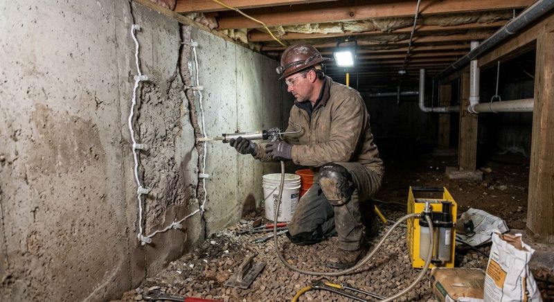 Basement Underpinning in Detroit Lakes, MN