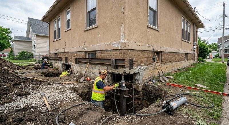 Basement Underpinning in Detroit Lakes, MN