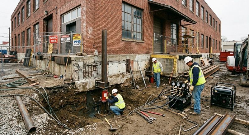 Building Foundation Repair in Detroit Lakes, MN
