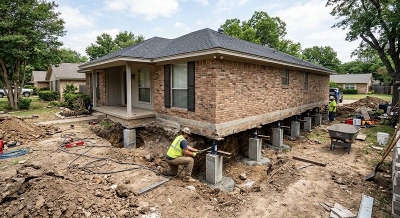 Concrete Foundation Leveling in Lake Park, MN