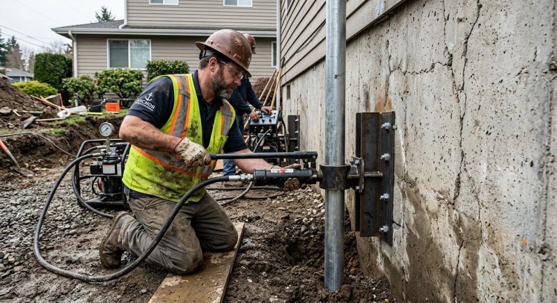 Concrete Foundation Leveling in Perham, MN