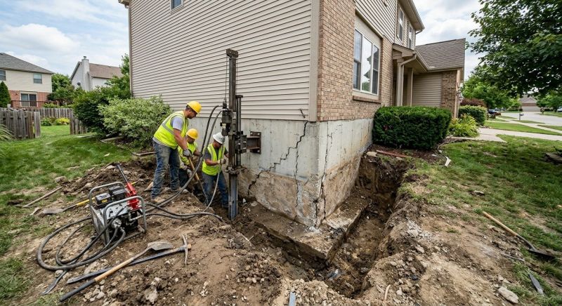 Concrete Foundation Repair in Becker County, MN