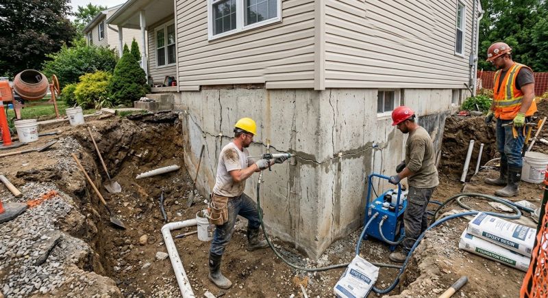 Concrete Foundation Repair in Perham, MN