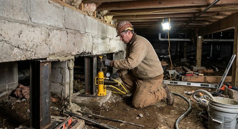 Crawlspace Foundation Repair in Lake Park, MN