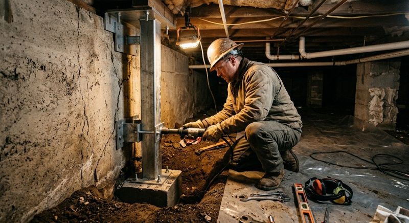 Crawlspace Foundation Repair in Pelican Rapids, MN