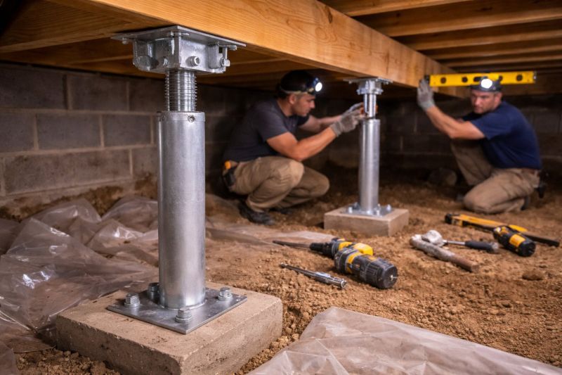 Crawlspace Structural Repair in Detroit Lakes, MN