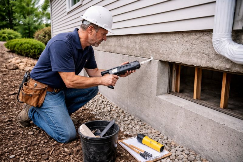 Foundation Crack Sealing in Detroit Lakes, MN