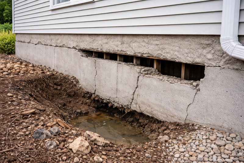 Foundation Damage Repair in New York Mills, MN