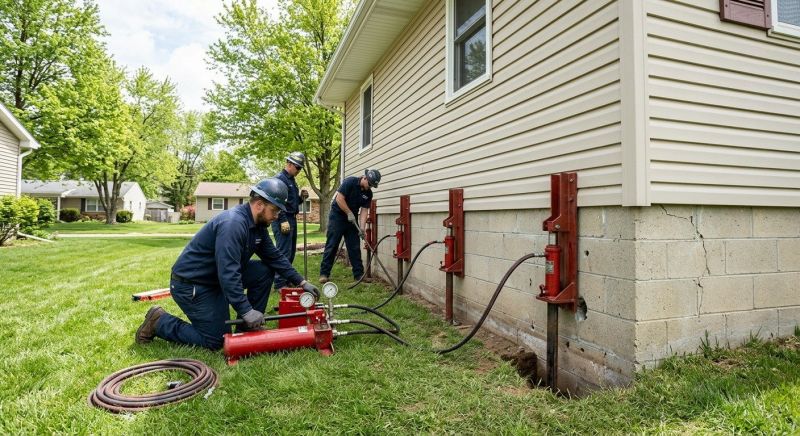 Foundation Jacking in Becker County, MN