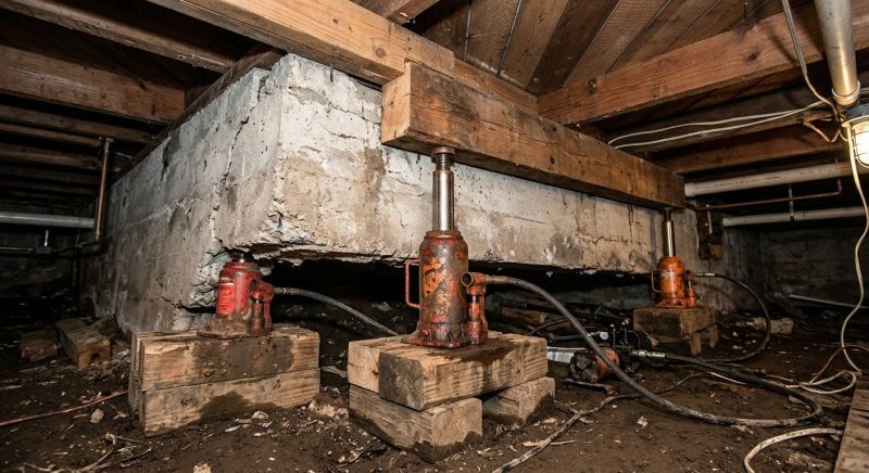 Foundation Jacking in Perham, MN