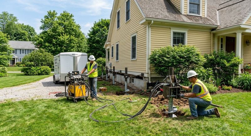 Foundation Lifting in Dent, MN