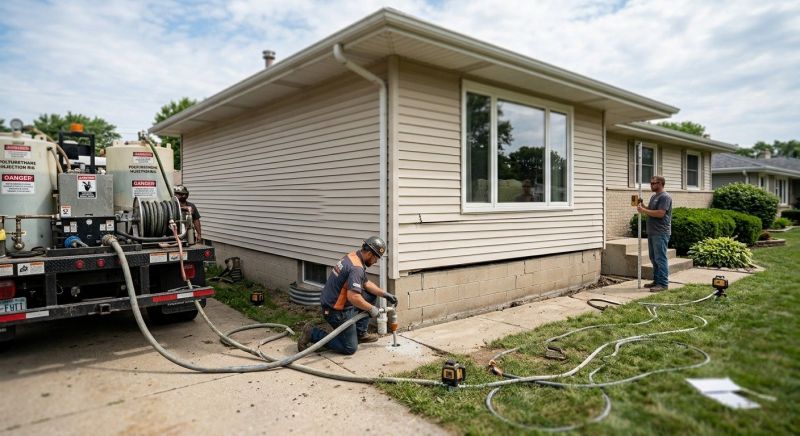 Foundation Lifting in Detroit Lakes, MN