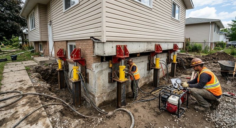 Foundation Lifting in Pelican Rapids, MN