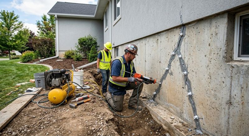 Foundation Repair in Dent, MN