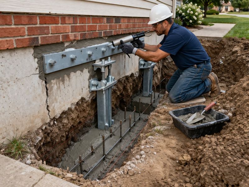 Foundation Repair in Perham, MN