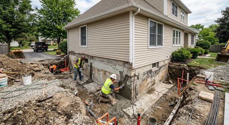 Foundation Restoration in Detroit Lakes, MN