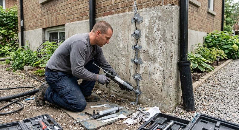 Foundation Settlement Repair in Detroit Lakes, MN