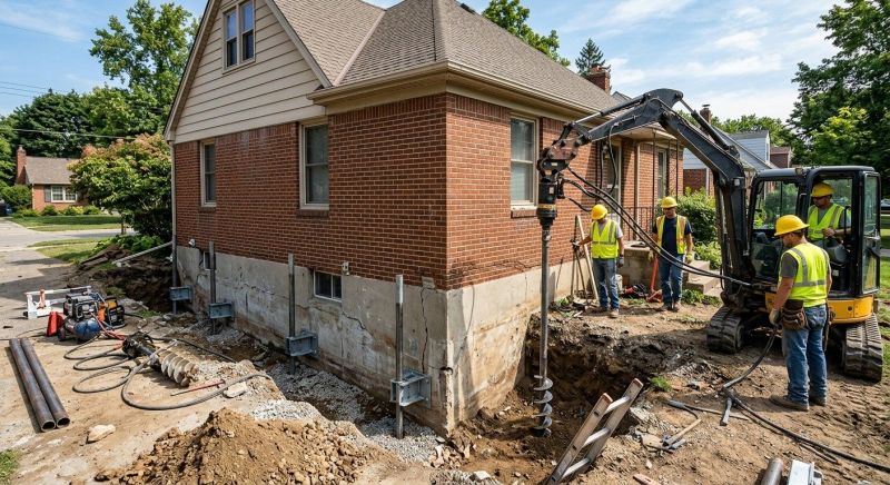 Foundation Stabilizing in Lake Park, MN