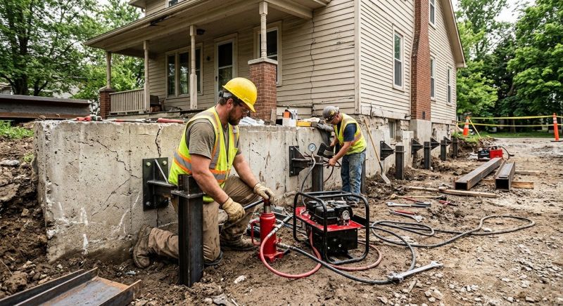 Foundation Stabilizing in Lake Park, MN