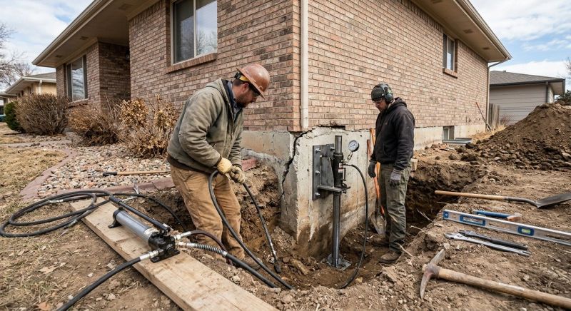 Foundation Stabilizing in Detroit Lakes, MN