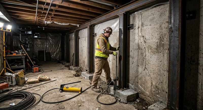 Foundation Stabilizing in Detroit Lakes, MN