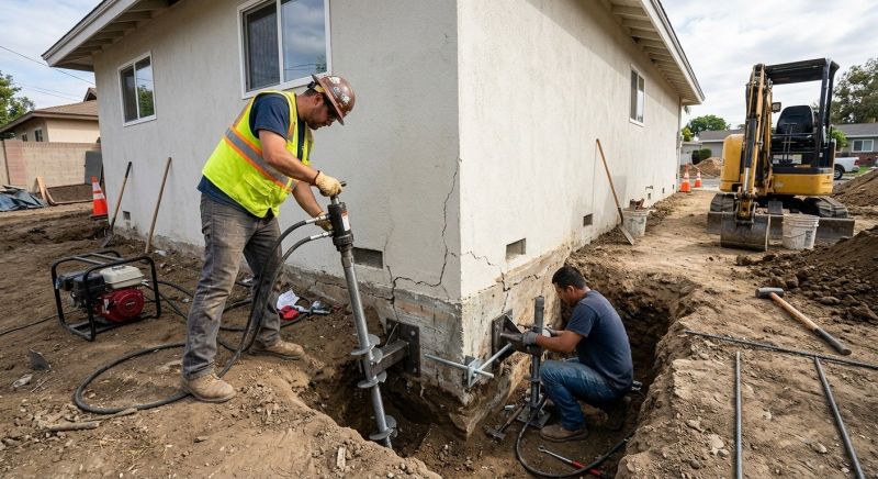 Foundation Stabilizing in Pelican Rapids, MN