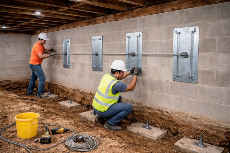 Foundation Stabilizing in Pelican Rapids, MN