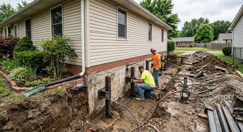 Foundation Stabilizing in Pelican Rapids, MN