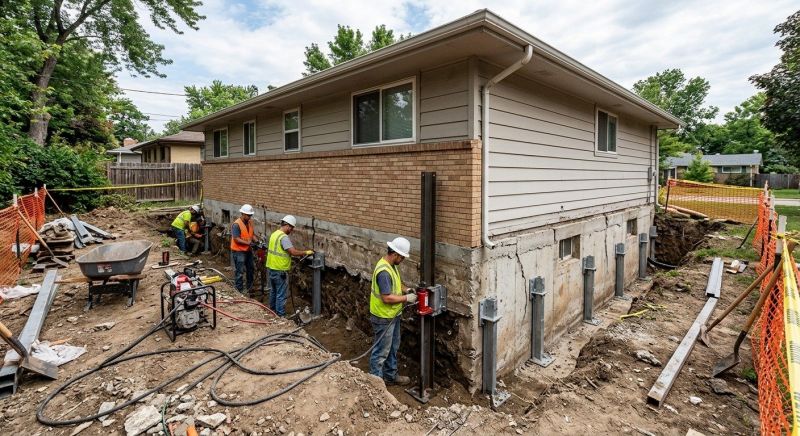 Foundation Strengthening in Detroit Lakes, MN