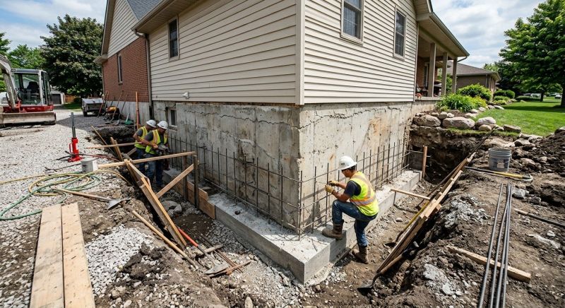Foundation Strengthening in Detroit Lakes, MN