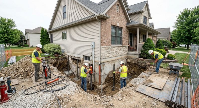 Foundation Strengthening in Detroit Lakes, MN