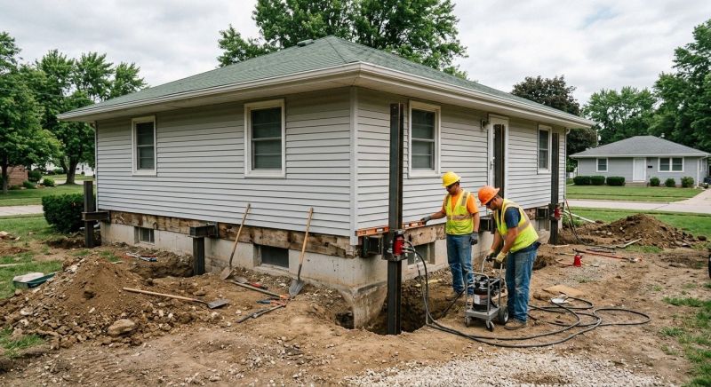 Home Foundation Leveling in Lake Park, MN
