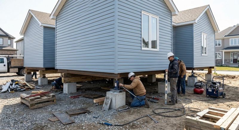 House Leveling in New York Mills, MN