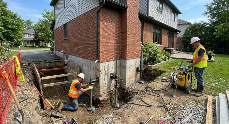 House Underpinning in Detroit Lakes, MN