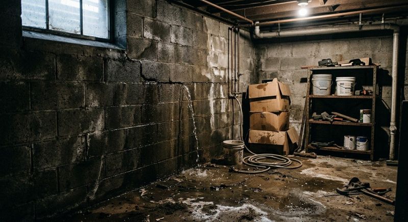Leaking Foundation Repair in Detroit Lakes, MN