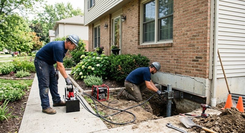 Settling Foundation Service in Becker County, MN