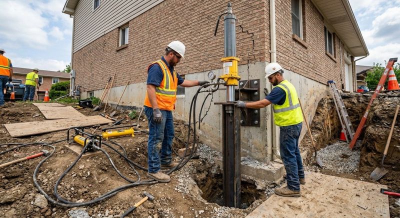 Settling Foundation Service in Dent, MN
