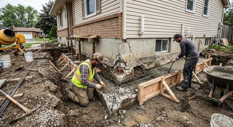 Slab Foundation Repair in Detroit Lakes, MN