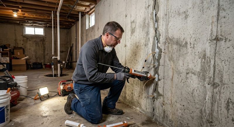 Structural Crack Repair in Detroit Lakes, MN