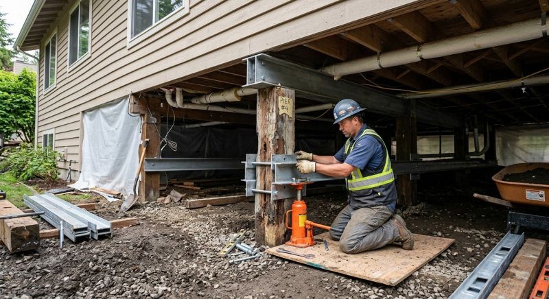 Structural Underpinning in Detroit Lakes, MN
