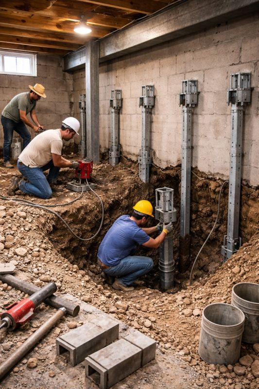 Underpinning Repair in Detroit Lakes, MN