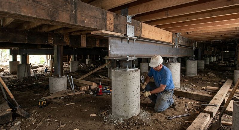 Underpinning Service in Detroit Lakes, MN